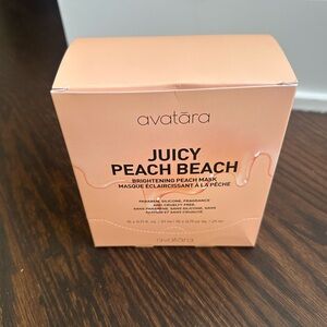 AVATARA Juicy Peach Beach Face Masks